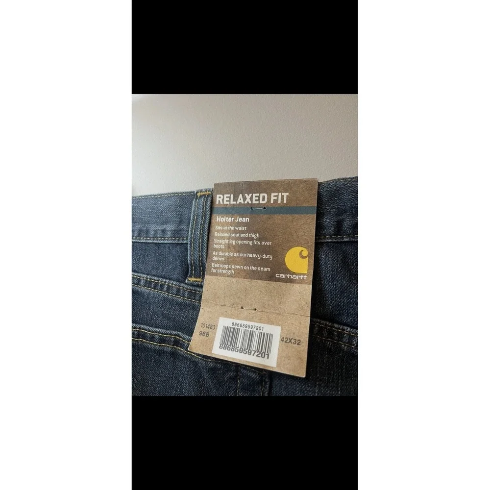 Carhartt Men's Relaxed Fit Holter Jean (Model 101483)‎ 42x32